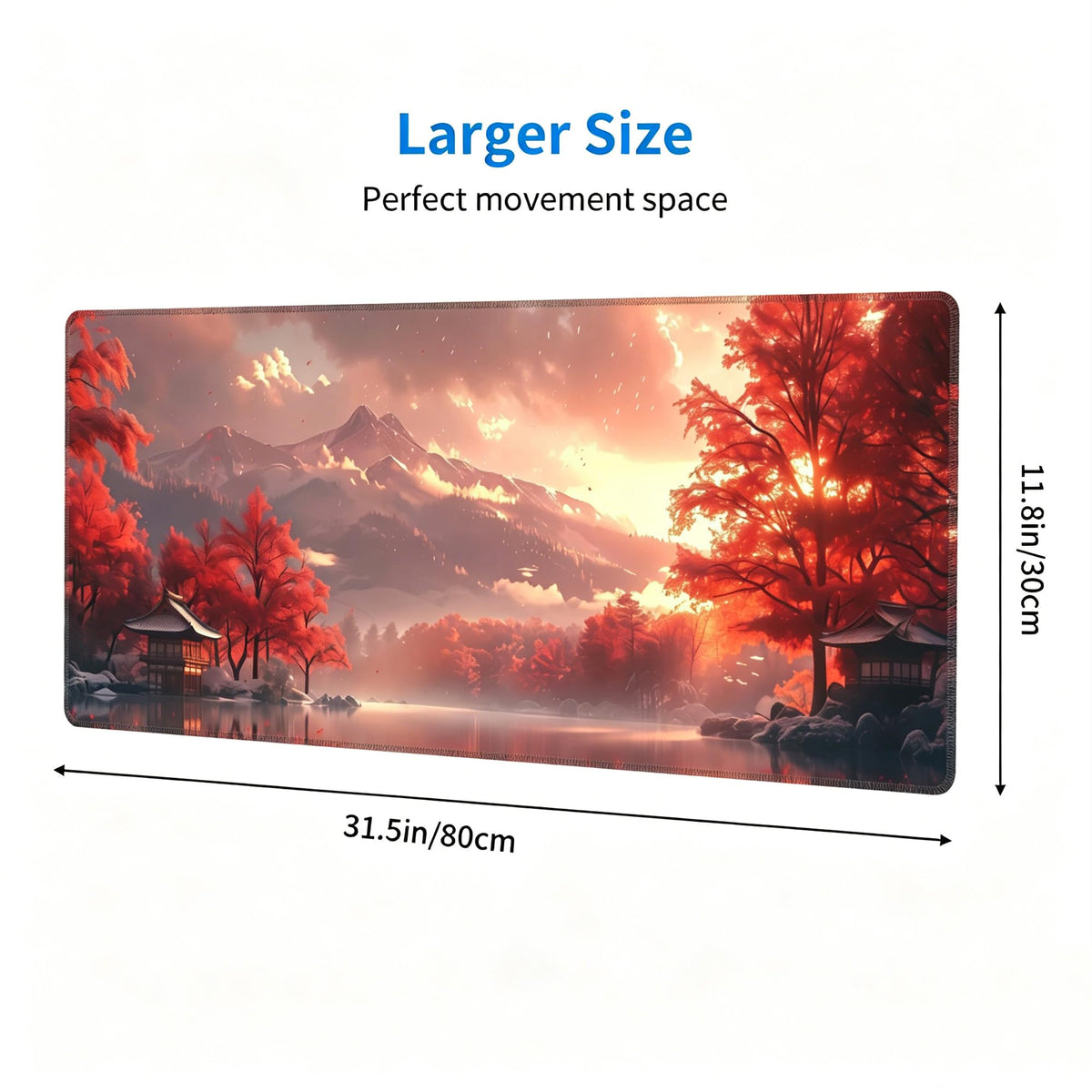 Lake Mountain Landscape Mousepad (Japanese-2)