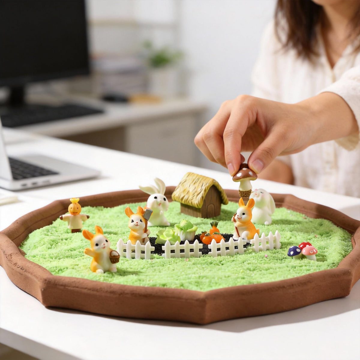 Zen Garden Kit (Green and Yellow)