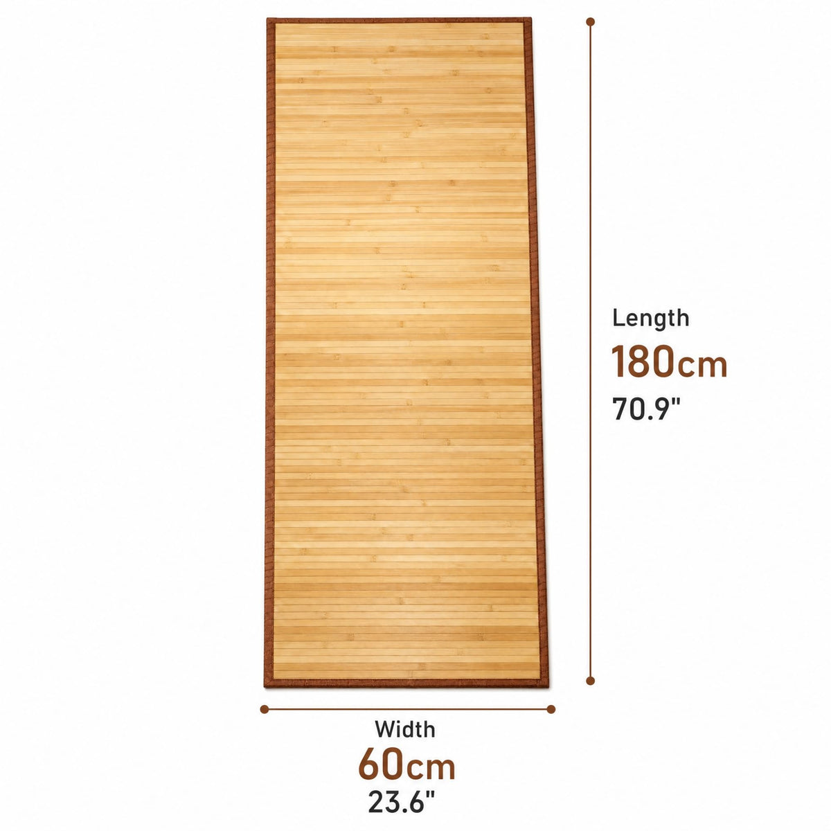 Area Rug Non Slip Roll Runner 70.9X23.6inches (1'11" x 5'11" (Rectangular))