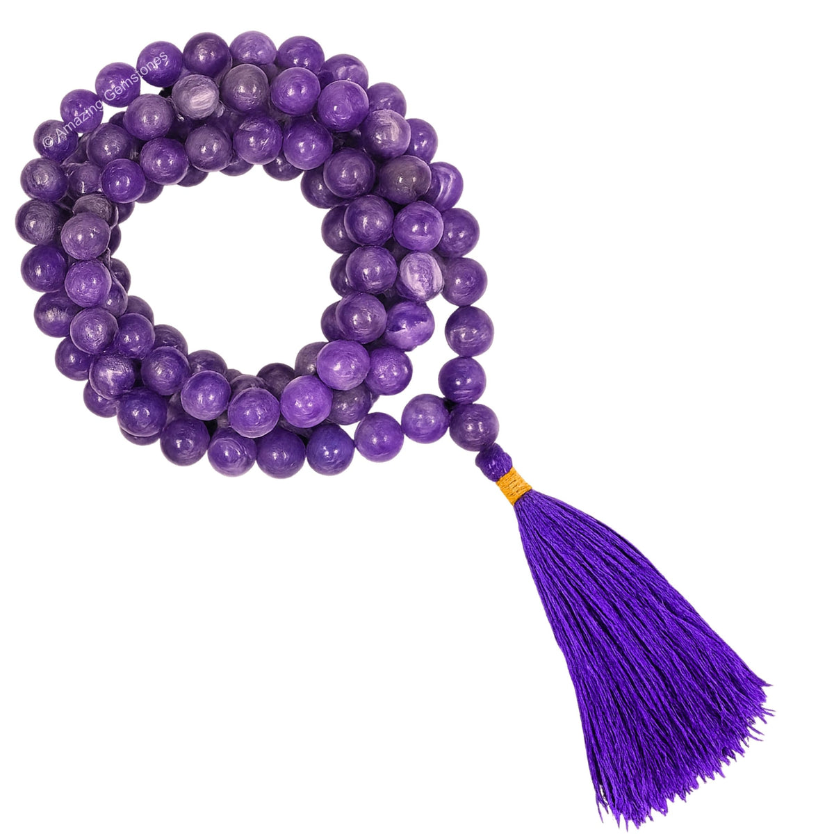 Amethyst Mala (Amethyst / Plain)