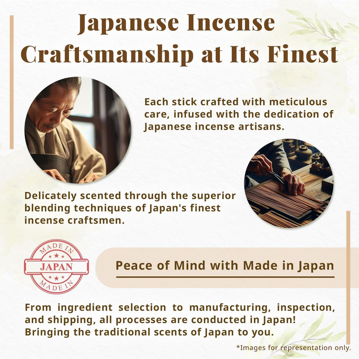 Hasegawa Hyakurakuko Premium Japanese Sandalwood Incense