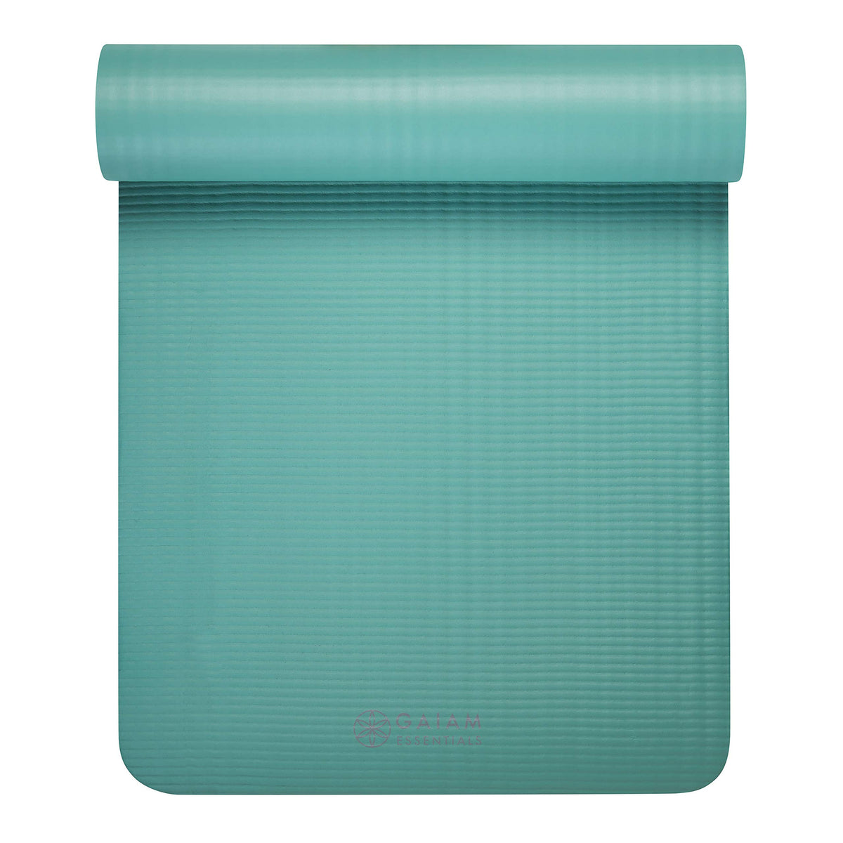 Essentials Thick Yoga Mat with Easy (Teal / 2/5" (10MM))