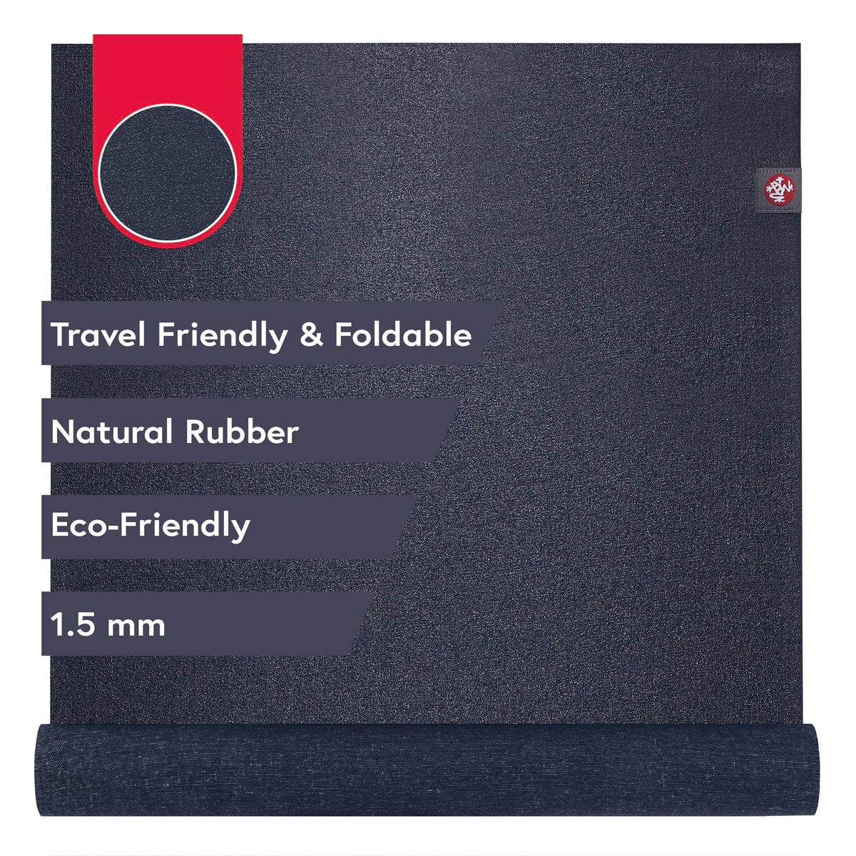eKO Superlite Travel Yoga Mat (Midnight / 79" x 24")