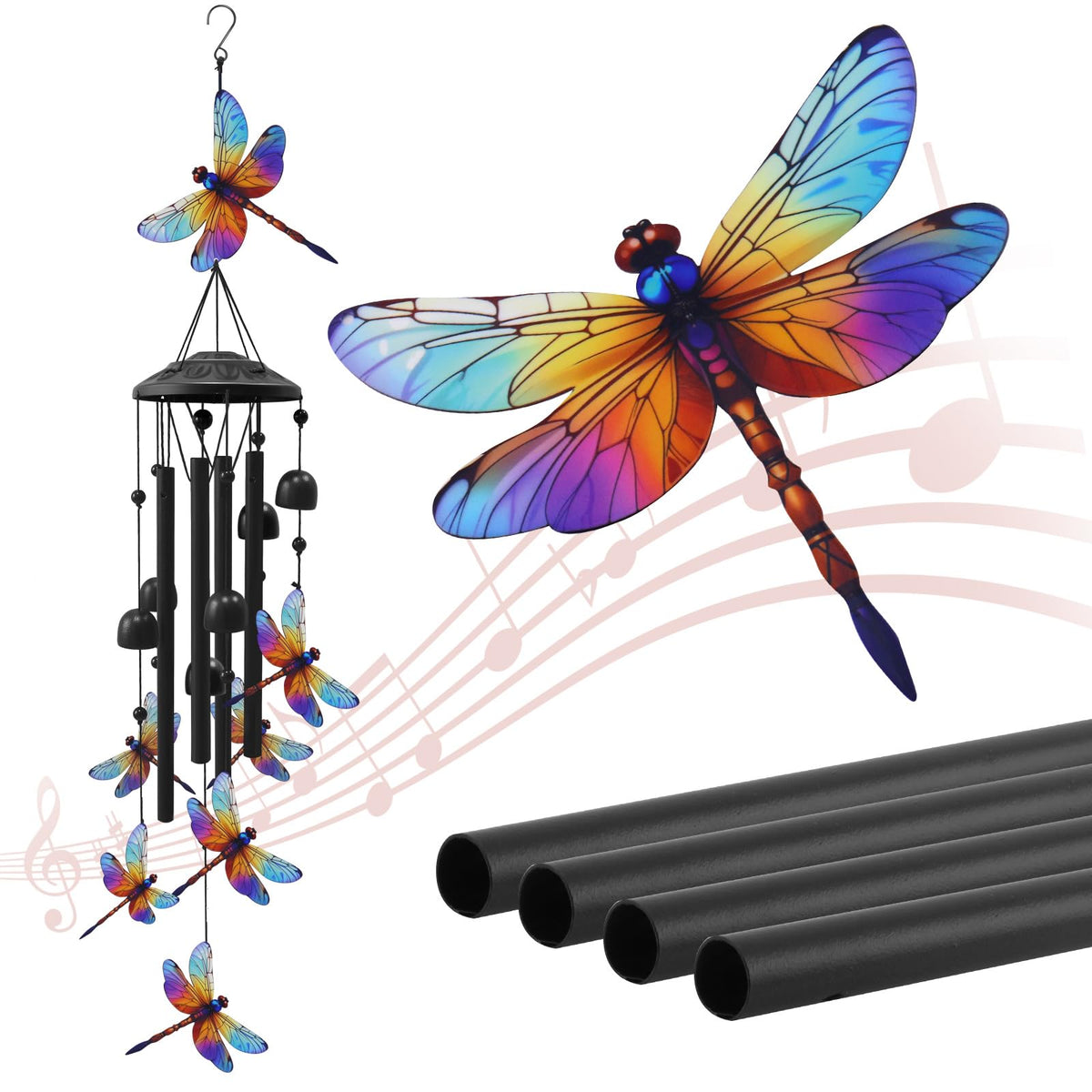 Dragonfly Wind Chimes for Outside