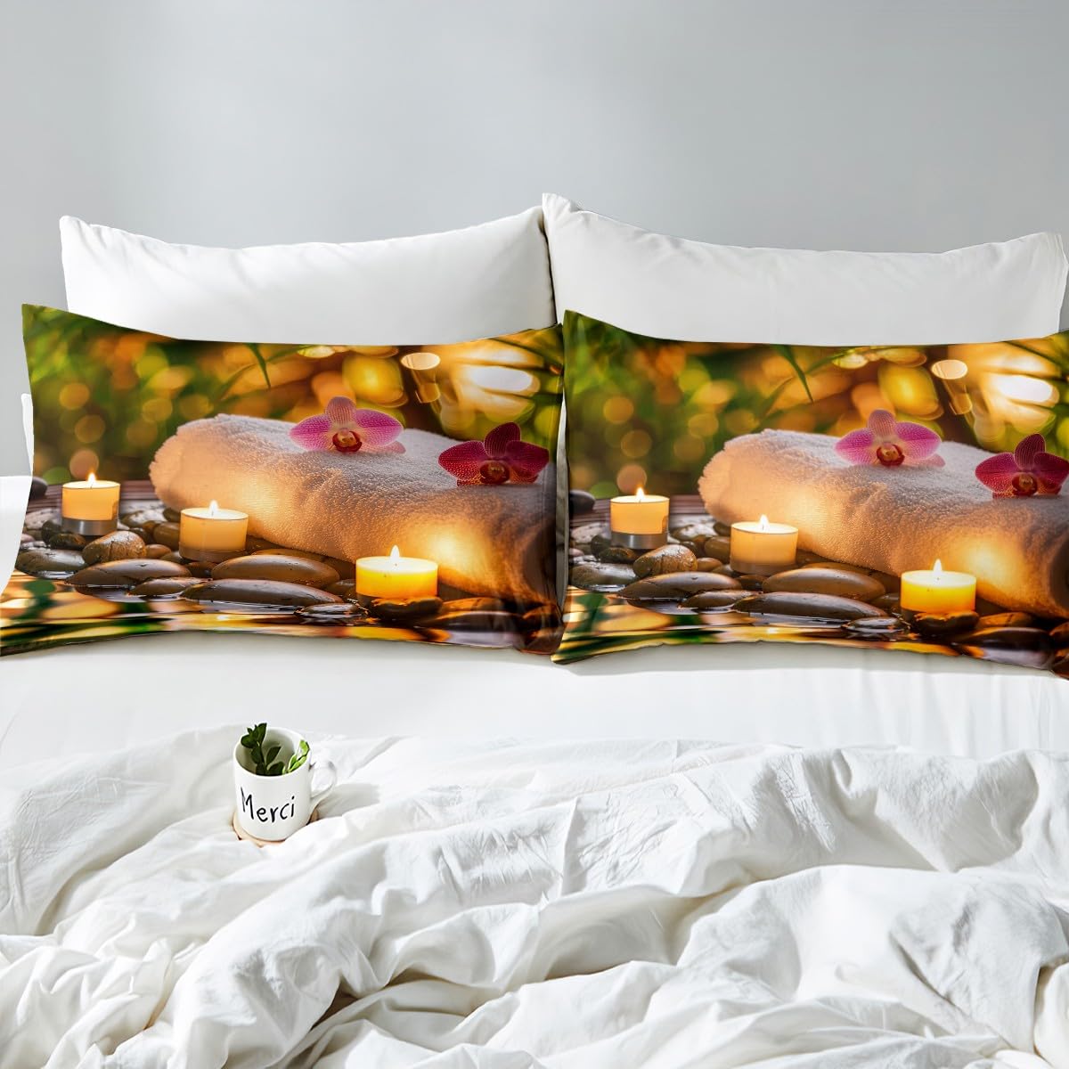 Zen Spa Duvet Cover for Boys (Cyj12009tj / Full 80"x90")