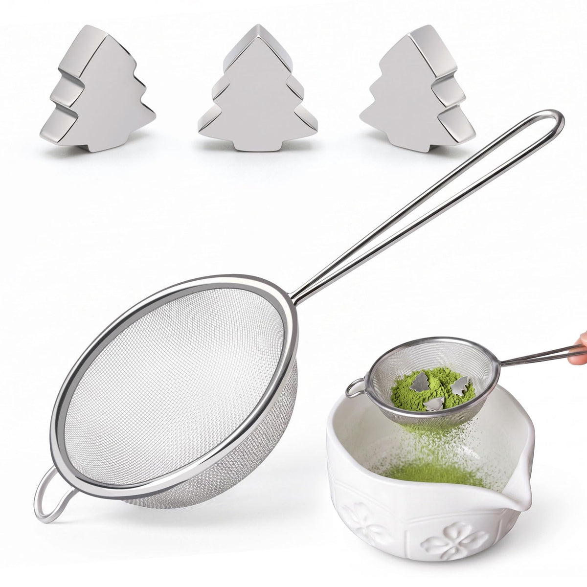 Matcha Whisk Set (Silver)