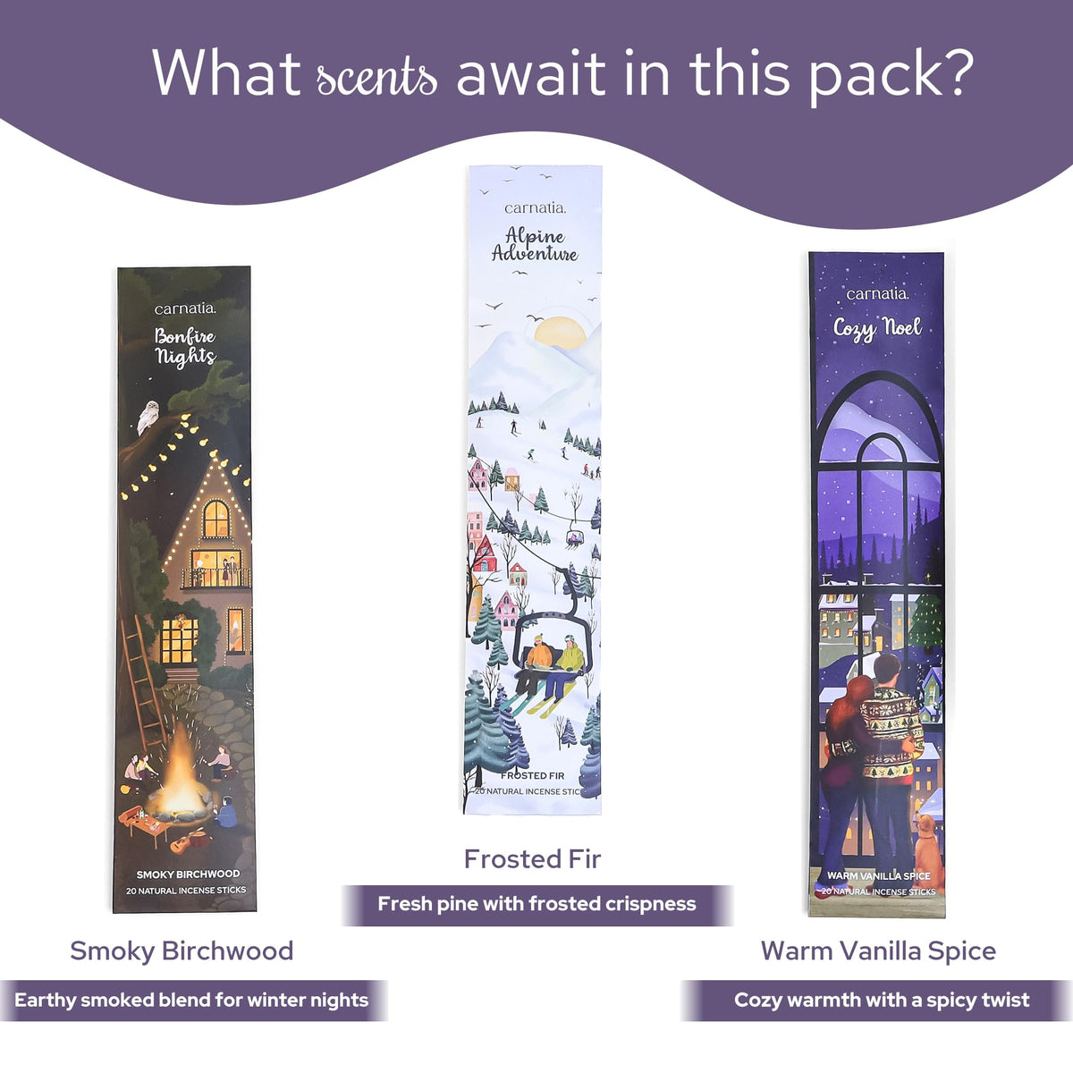 Frosty Miracle Incense Collection