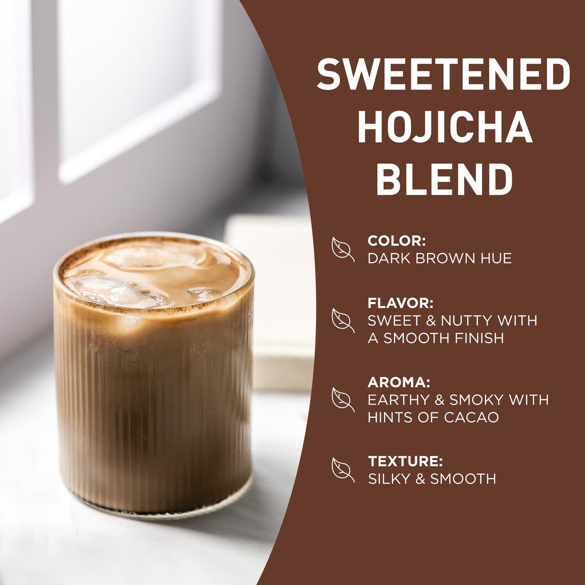 Aiya Sweetened Hojicha Matcha Blend 1kg Bag