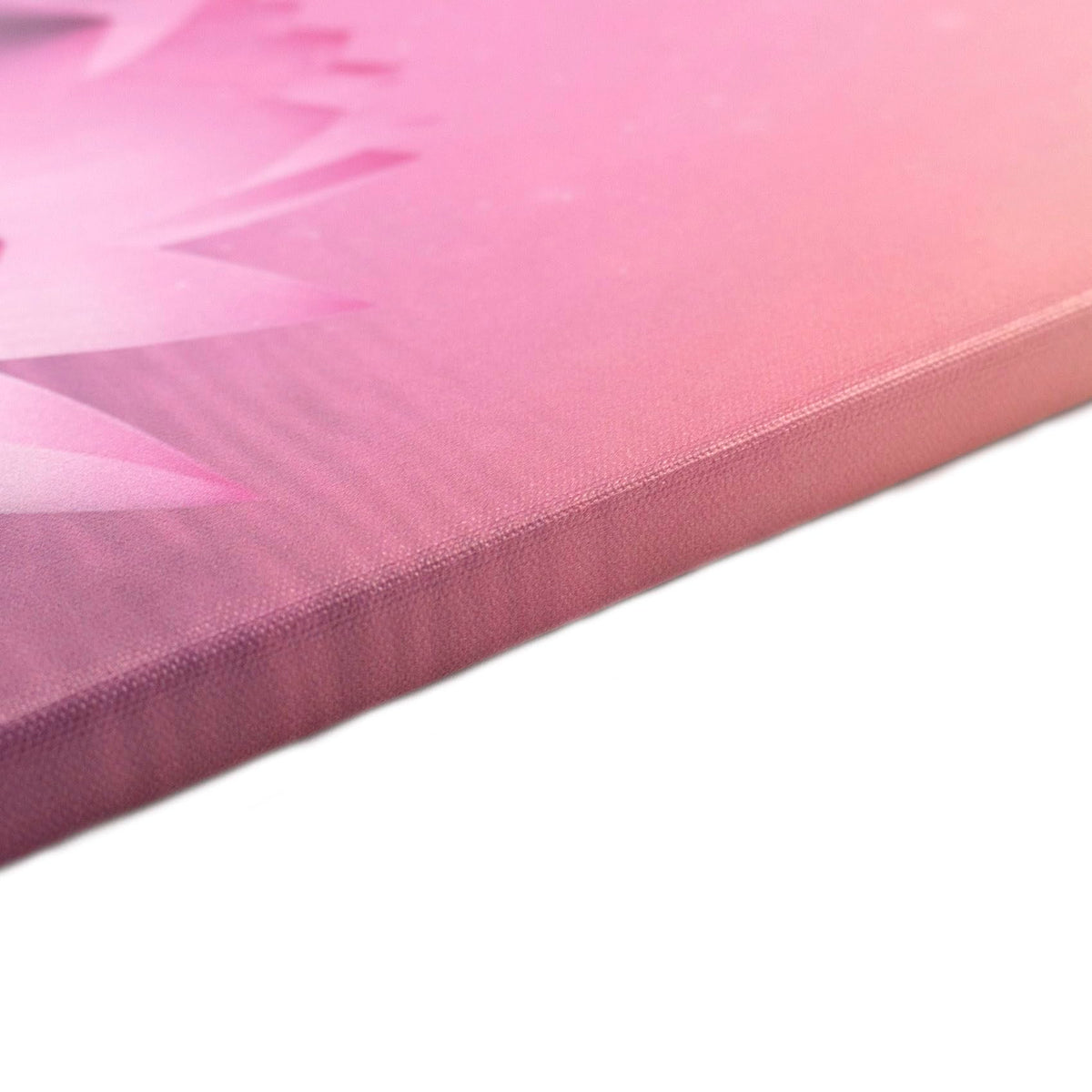 Pink Water Lily Wall Art (Pink and Purple / 20"L x 16"W)
