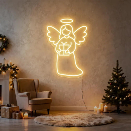 Christmas Angel Neon Sign (Christmas Ange)