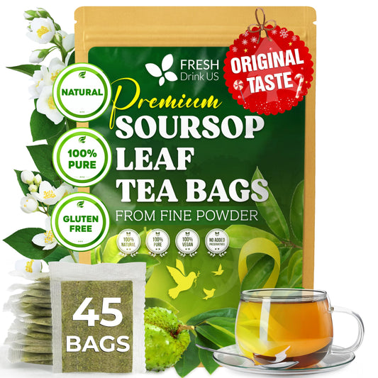 Premium Soursop Leaf Tea (45 Tea Bags)