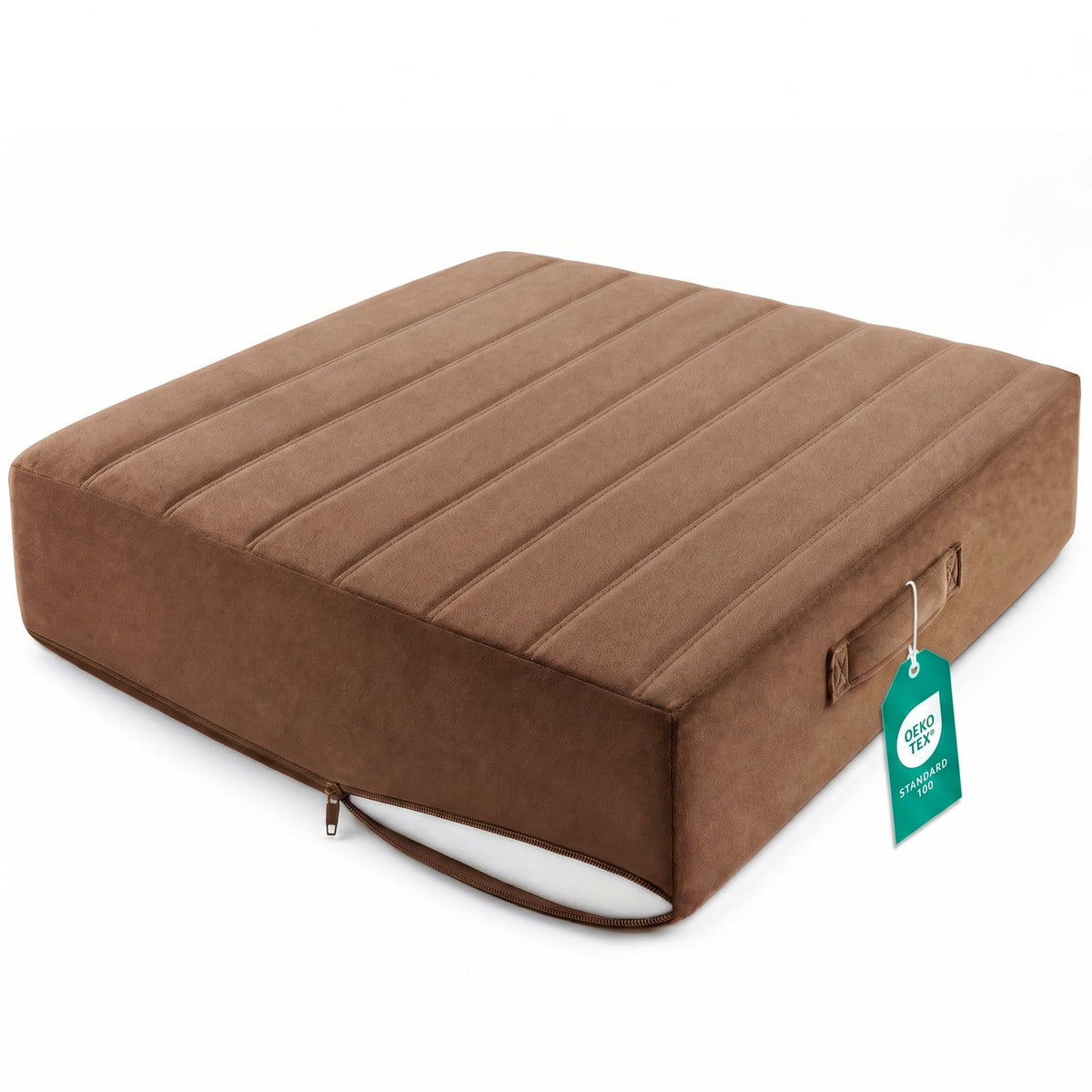 Floor Pillow for Adult (Coffee / 22 Inch (Pack of 1))