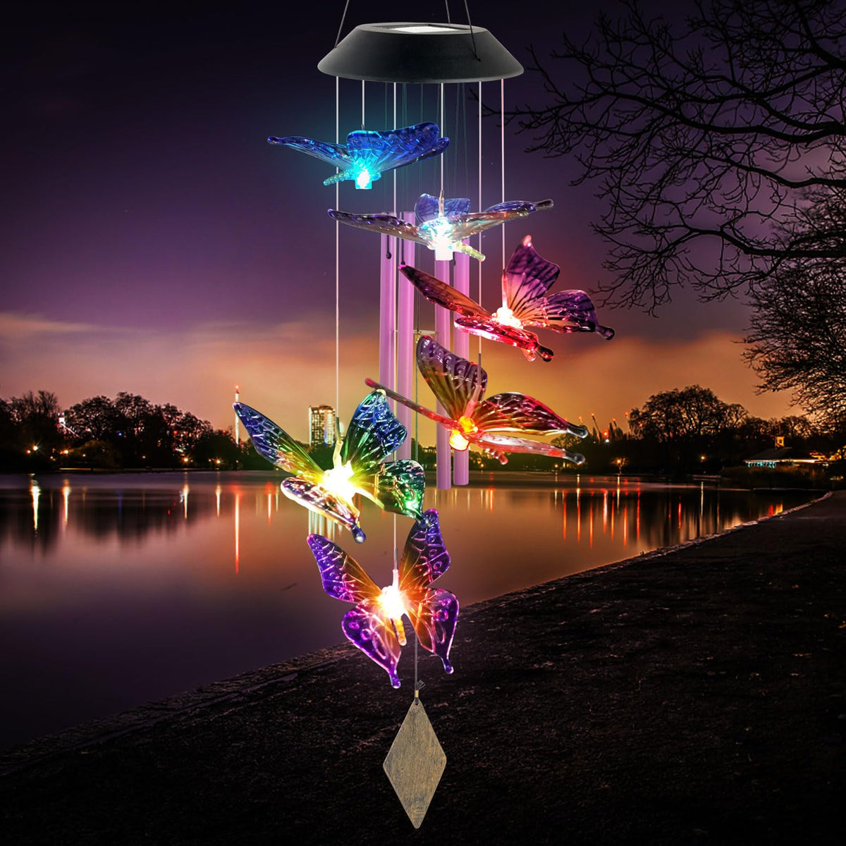 Butterfly Wind Shimes (Butterfly Gifts)