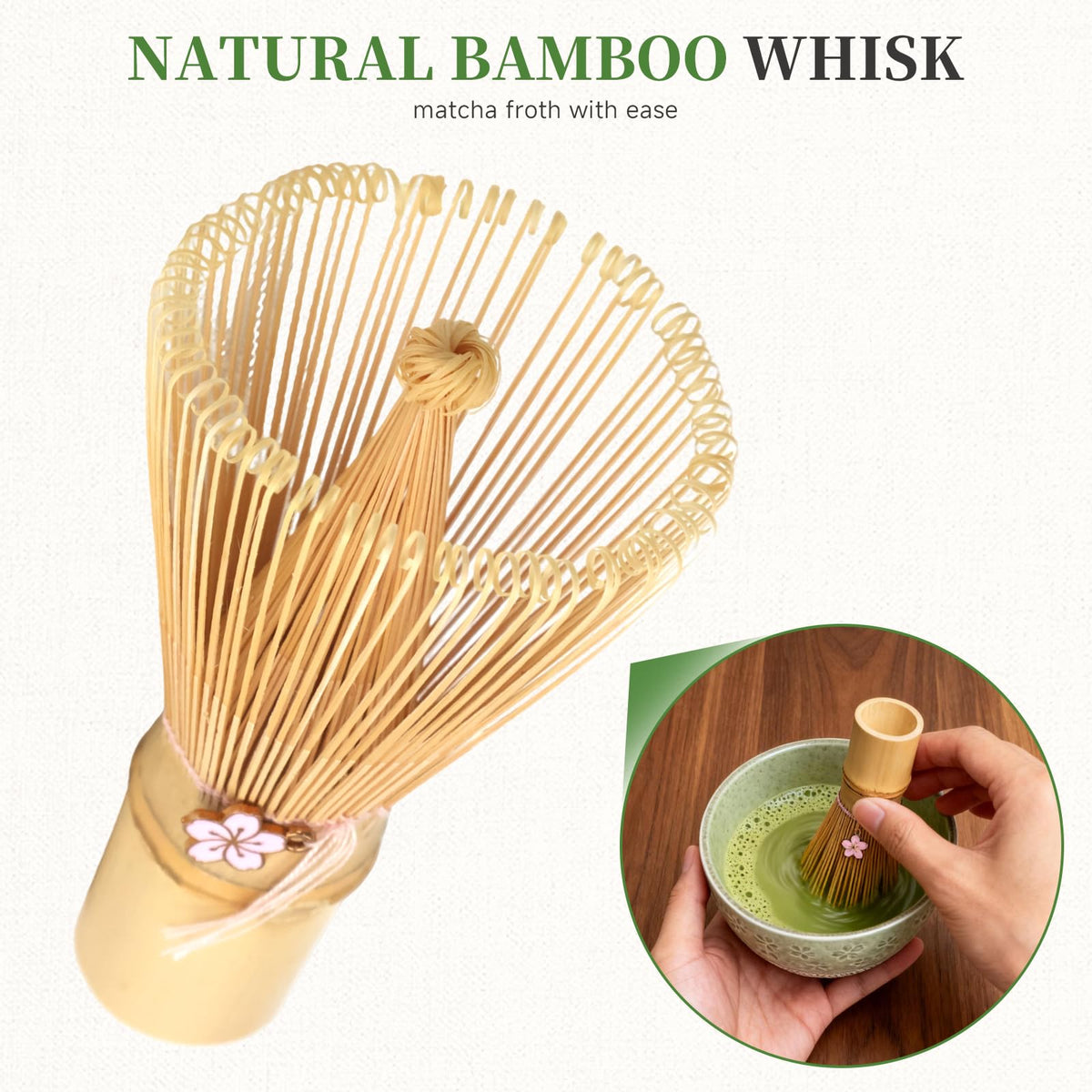 Matcha Whisk Set (Green)