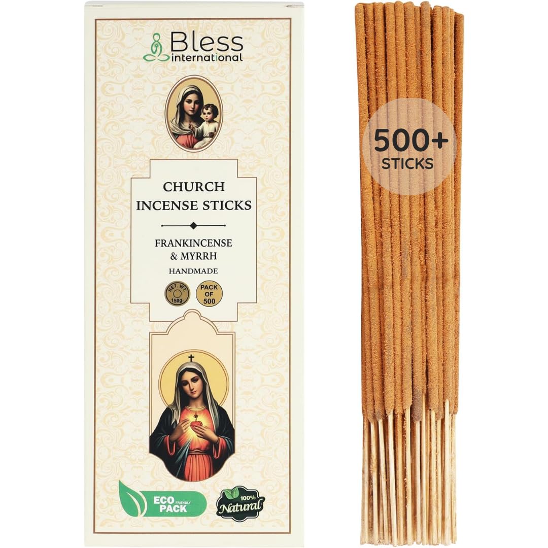 Bless Organic (Church Incense / 500 Sticks (26 OZ/750 GM))