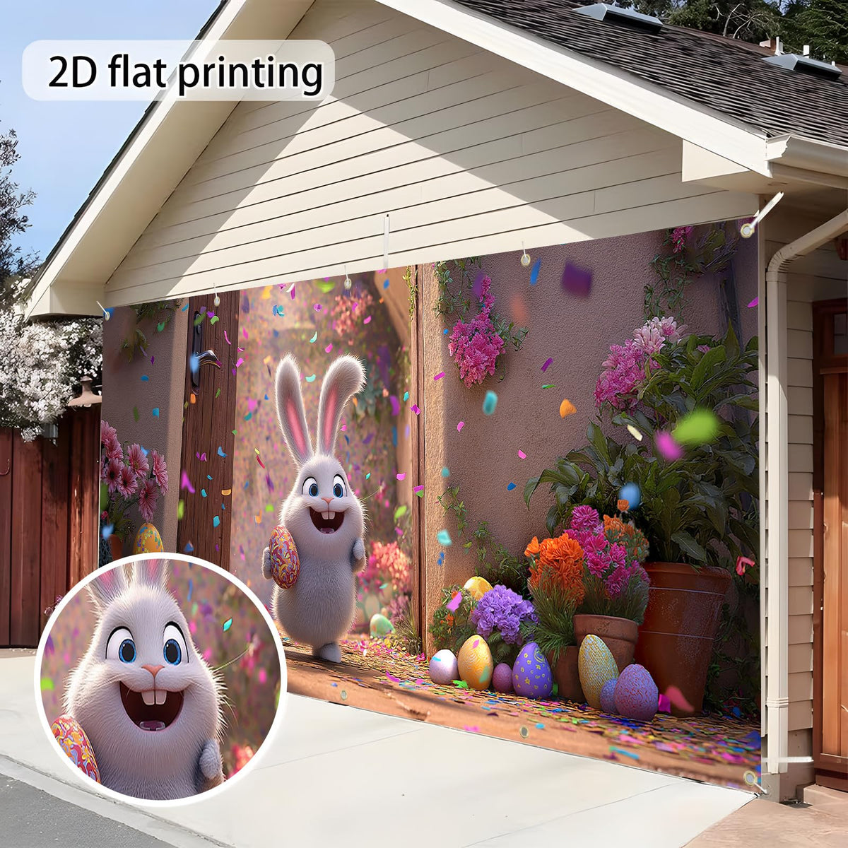 6x13 feet 157x71 inches (Dancing Rabbit)