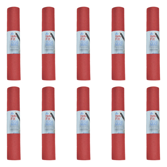 Bulk Yoga Mats (Red)