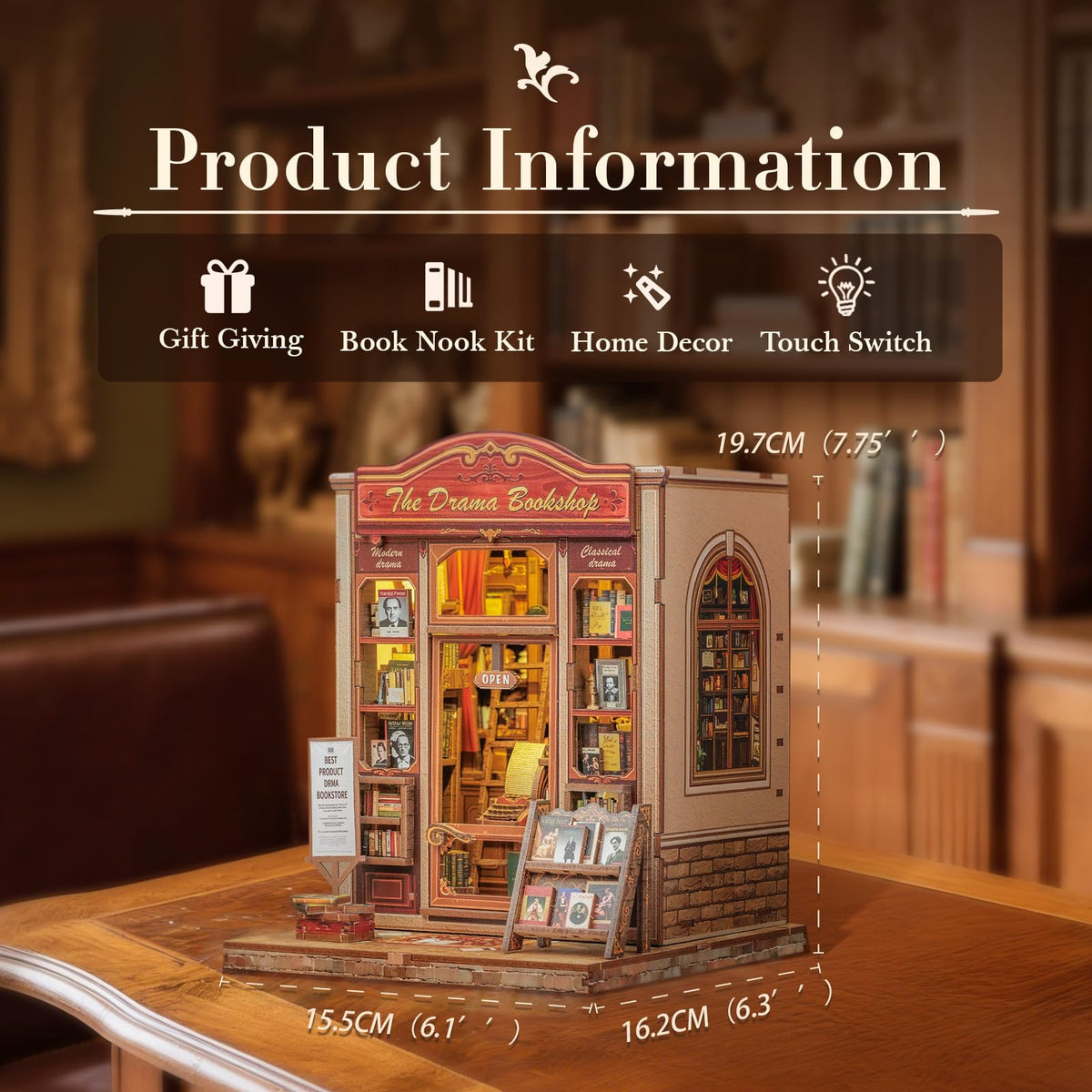 Book Nook Kit (The Drama Bookshop)
