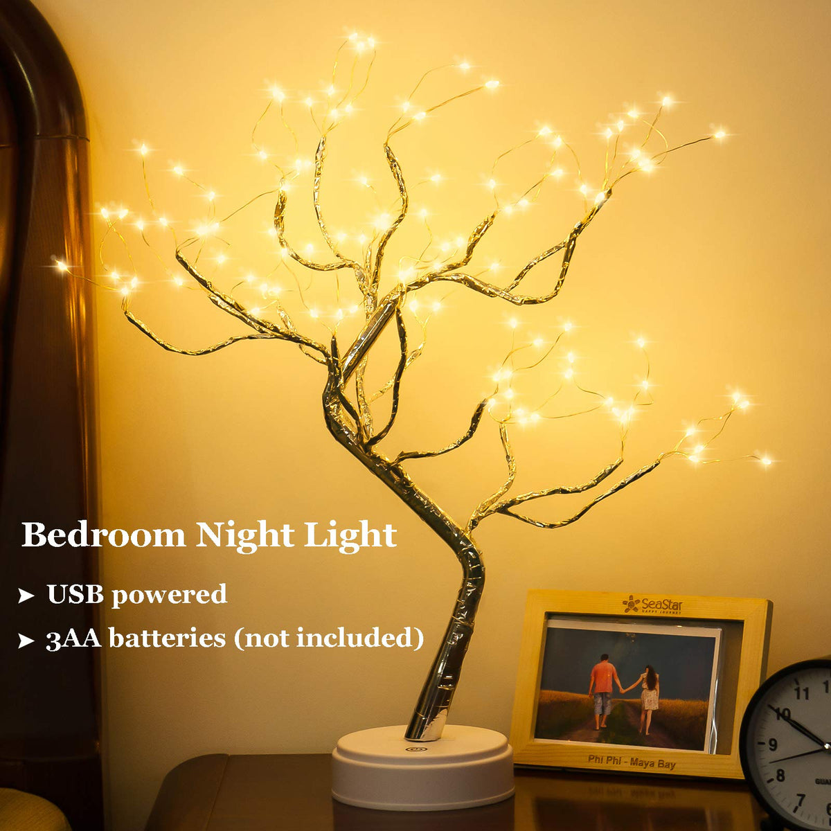 288 LED Birch Tree Light Remote Control (Warm White)