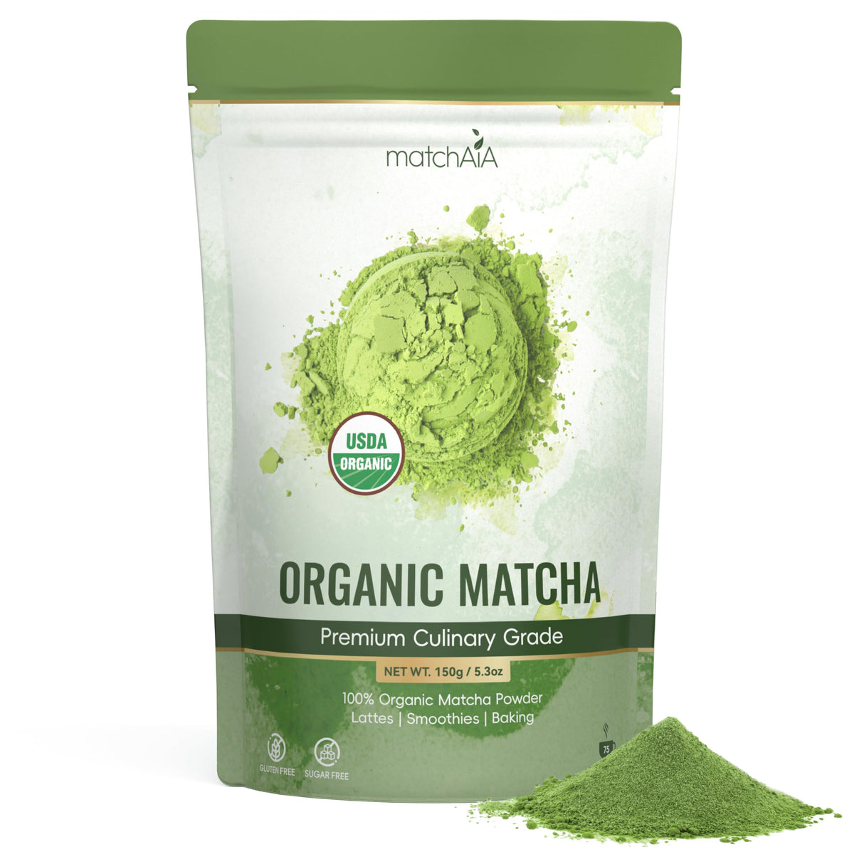 Organic Matcha Powder (5.3 Ounce (Pack of 1))