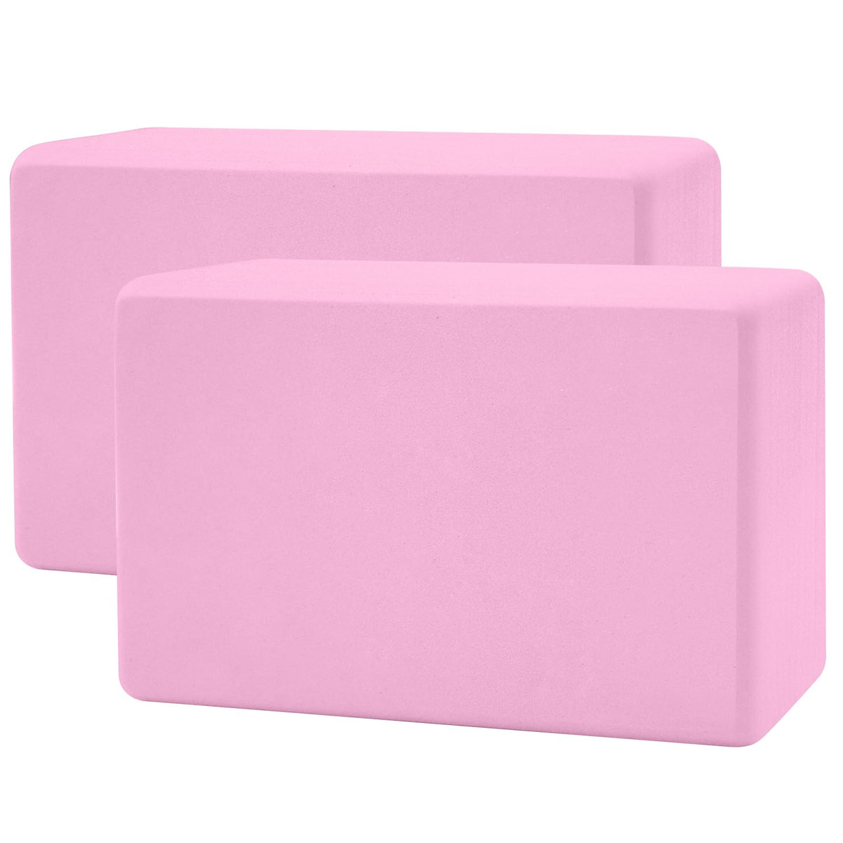 2 Pack Yoga Blocks (Light Pink)