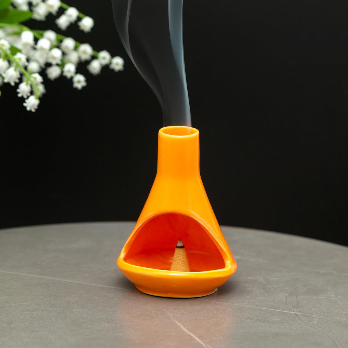 Mini Chiminea Palo Santo Holder (Palo Santo Holder-orange)