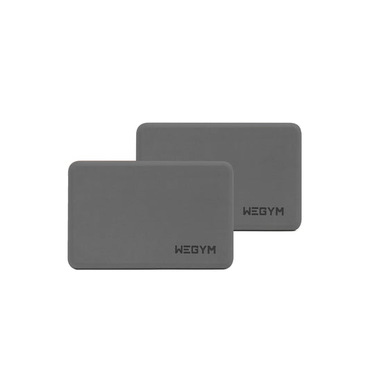 Yoga Blocks Pilates Training with Anti Slip Grip (EVA / Lava gray Set)
