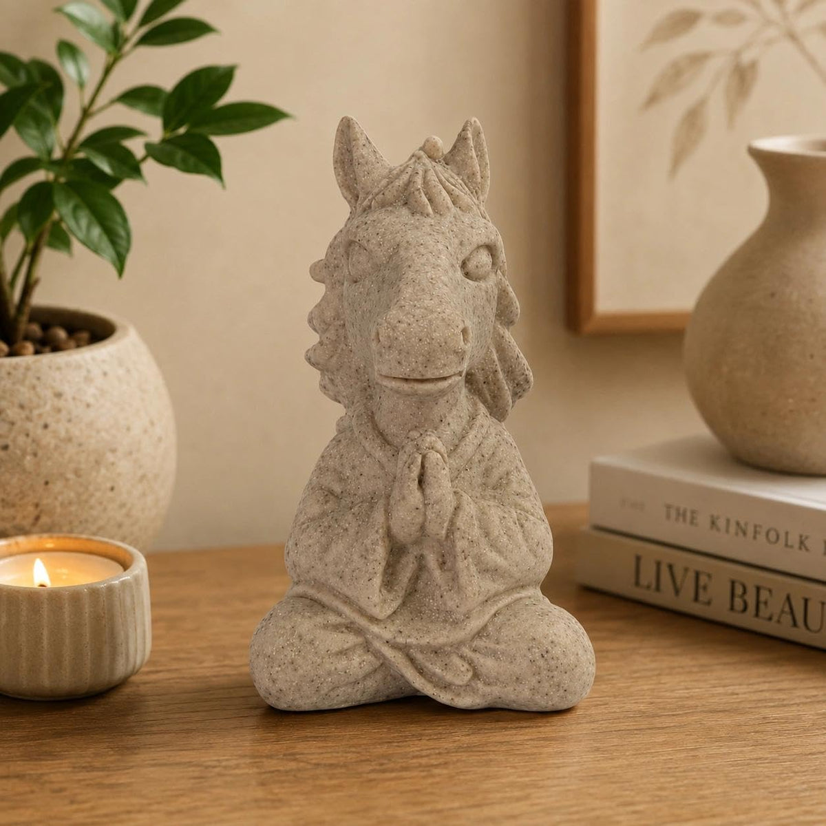 Meditating Horse Statue (Horse 1)