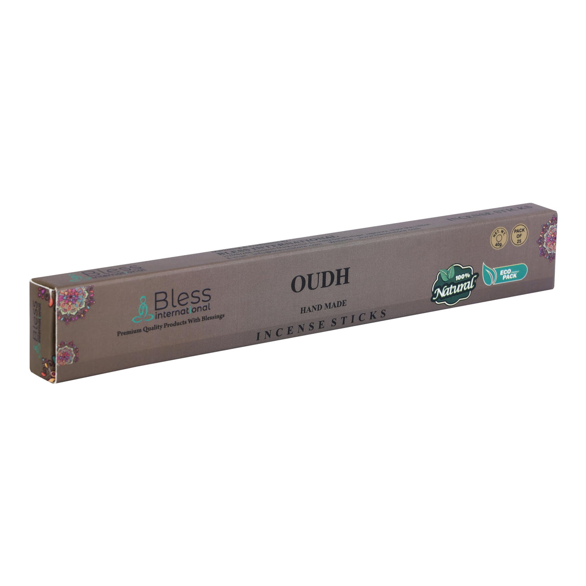 Bless Organic (Oudh / 25 Sticks (1.4 OZ/40 GM))