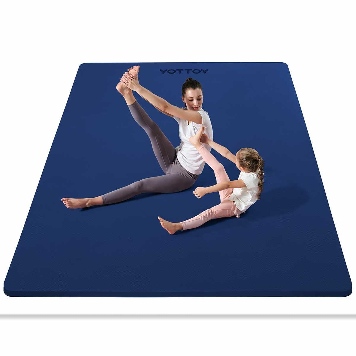 Large Yoga Mat (Blue / 75*52*1/2inch)