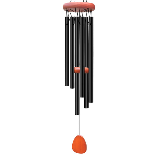 Aluminium Wind Chimes for Outside (Black Wind Chime-26“)