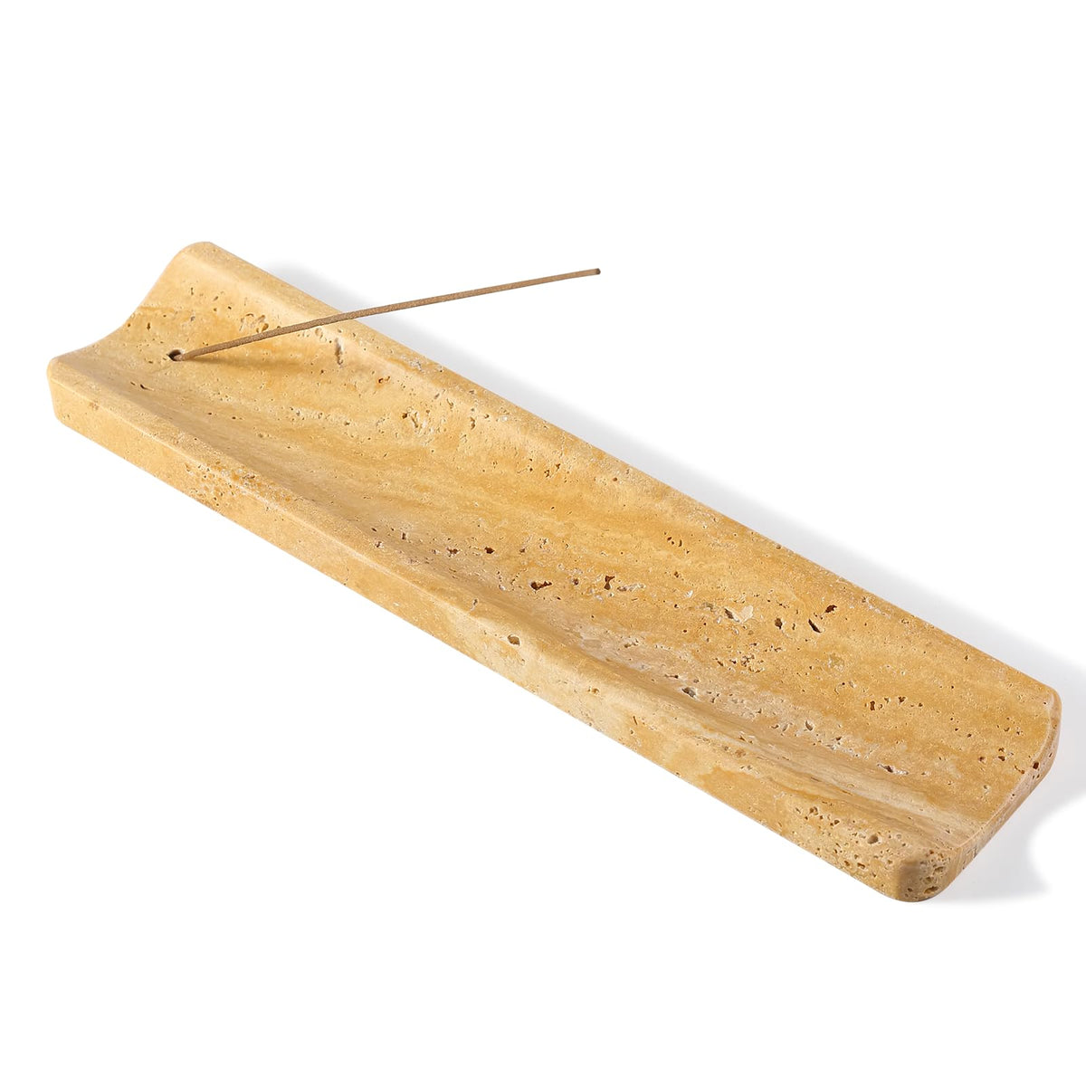Marble Incense Holder (Yellow)