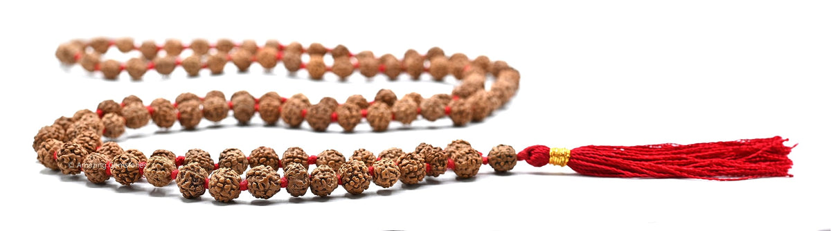 108 Beads Handmade Mala (Rudraksha / Knotted)