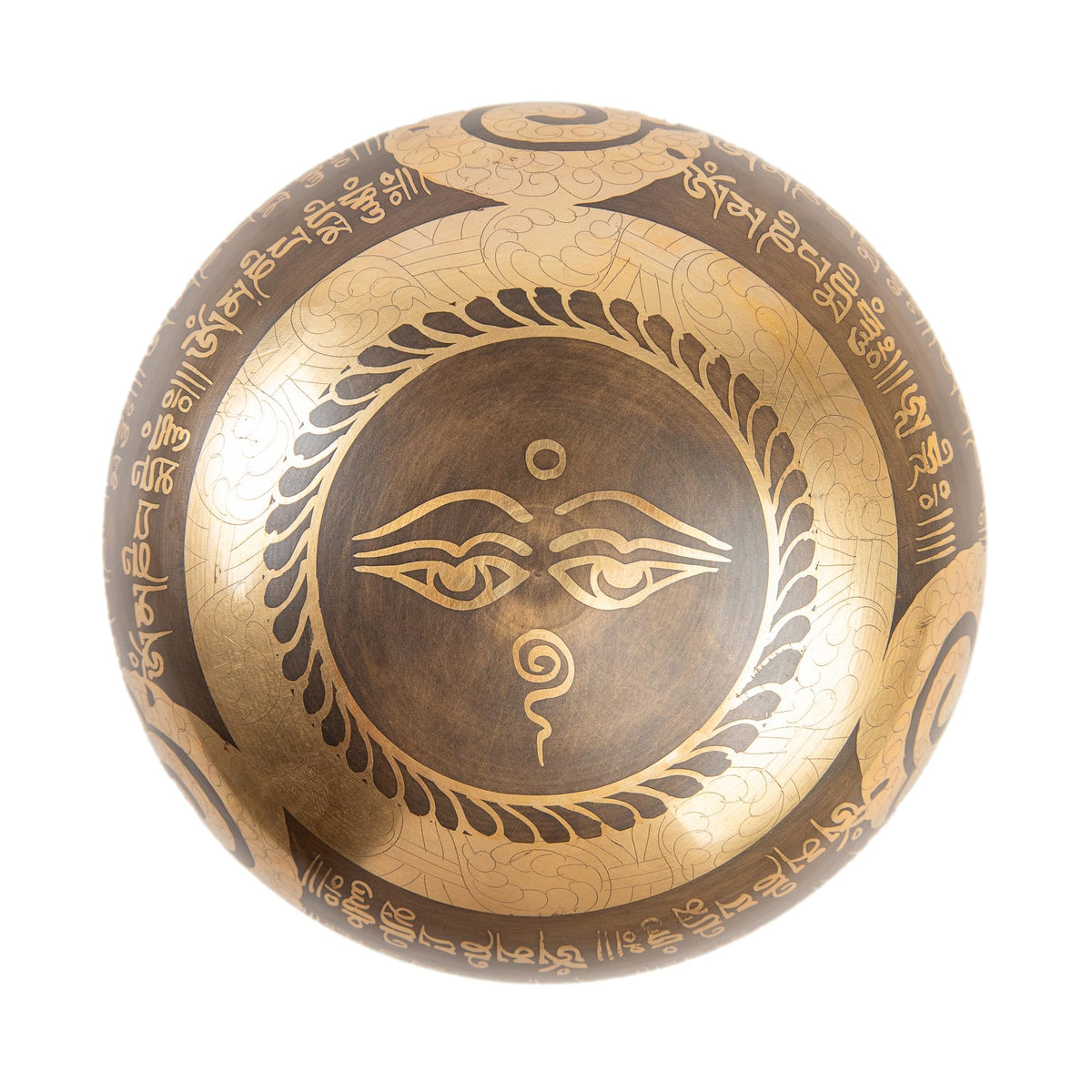 Tibetan Singing Bowl Set (Golden Ohm - 5 Inch)