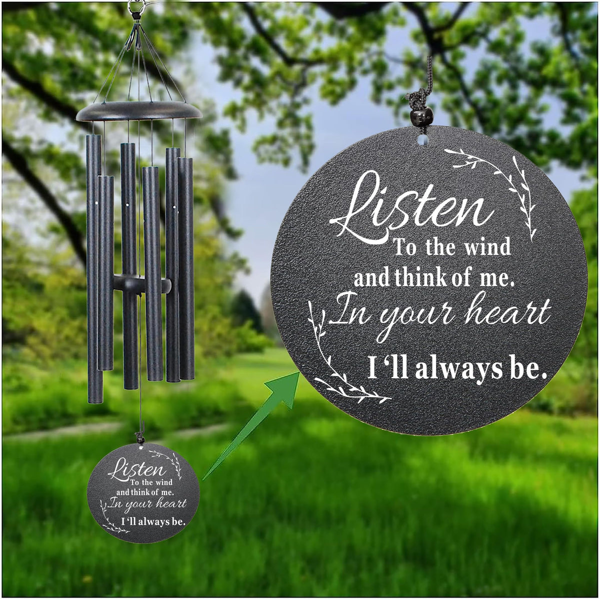 Sympathy Wind Chimes for Loss of Loved One