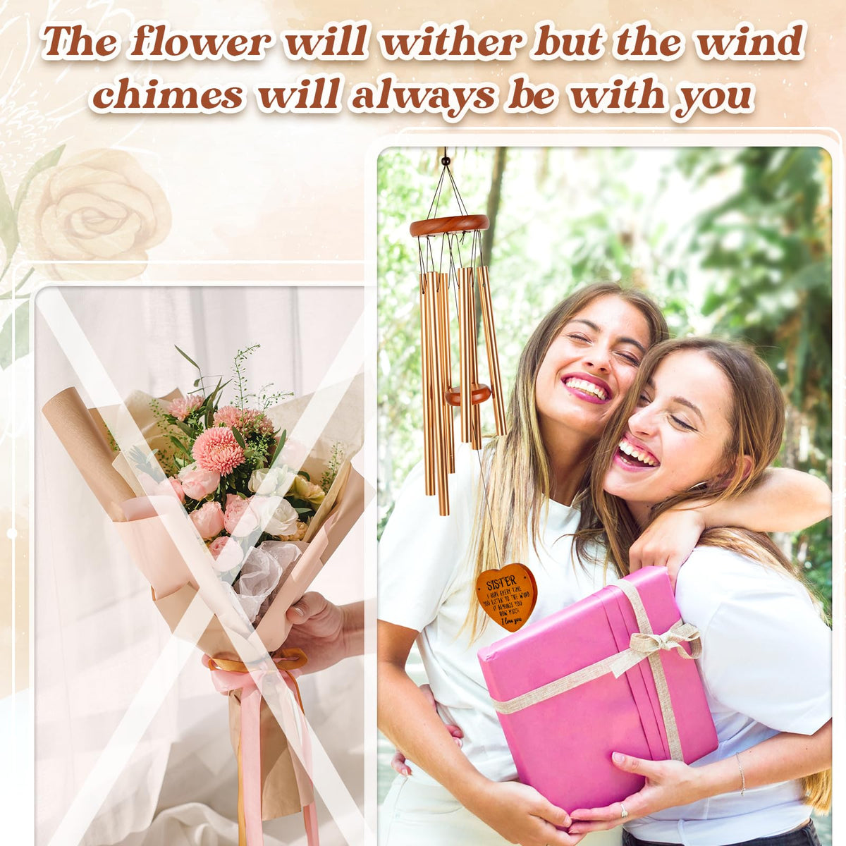 Sister Birthday Gifts (Sister Gifts / Medium 25.6")