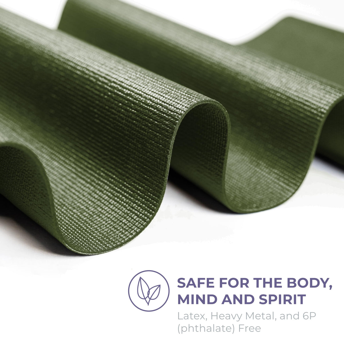 Voyage 5mm Studio Yoga Mats (Olive Green)