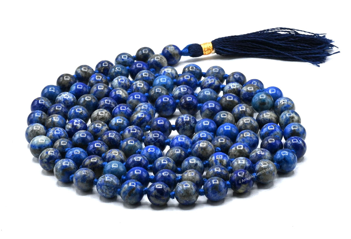 Lapis Lazuli Knotted Mala (Lapis Lazuli / Knotted)