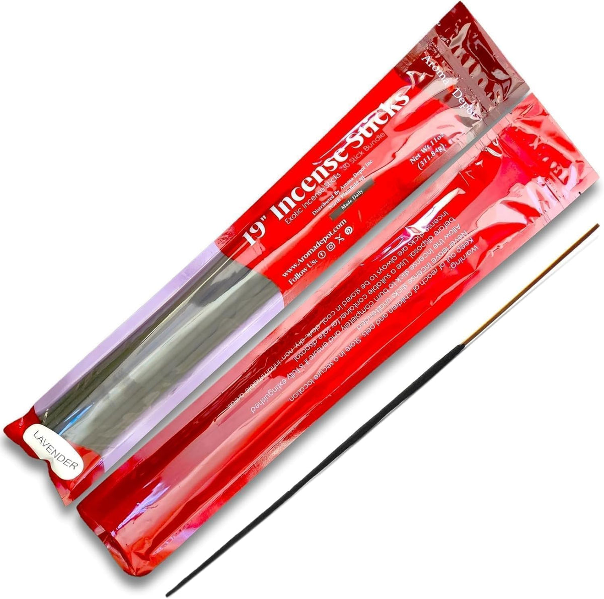 19'' Strawberry Lemon Ice Incense Sticks