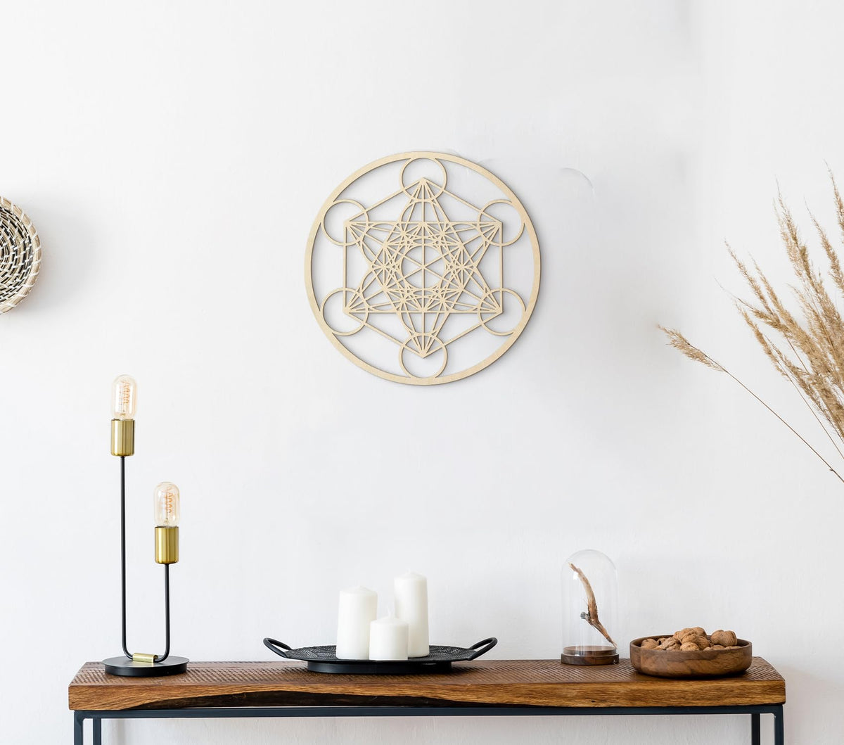 Fourth Level MFG 12" Metatron's Cube (Metatrons Cube)