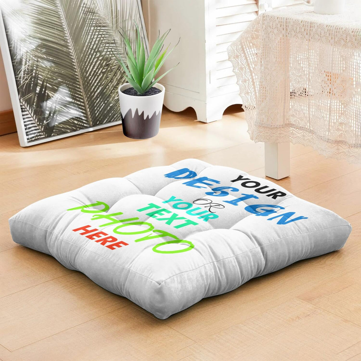 Meditation Cushion (Customization / Square)