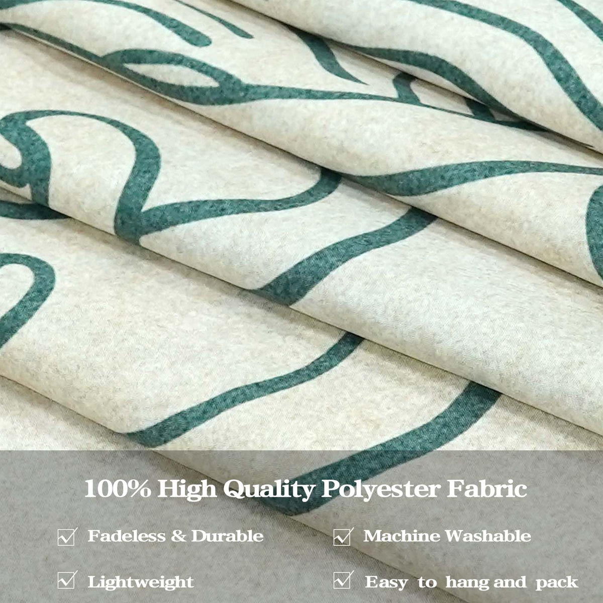Japanese Tapestry (Art Deco / Beige / 90"L x 68"W)
