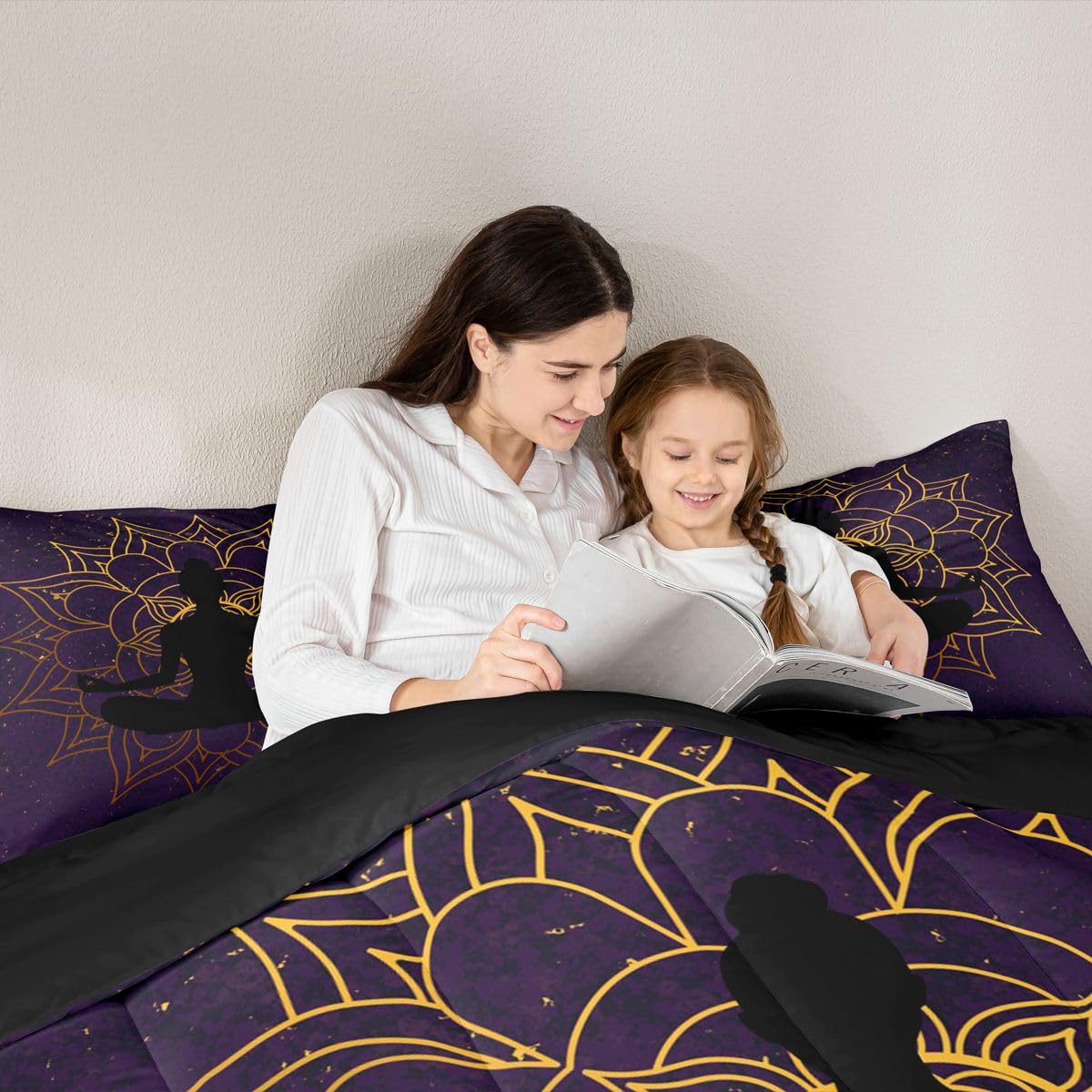 Yoga Comforter Set Queen Size for Kids Boys Girls (Multi 21 / Queen)