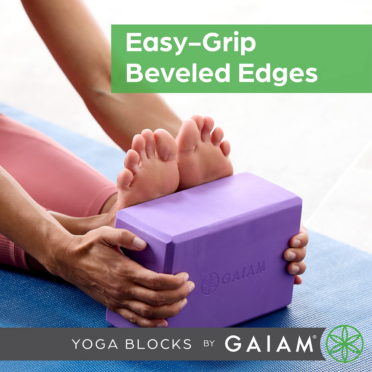 Yoga Block Supportive Latex (Tri-Color Skyline / 1 Block)