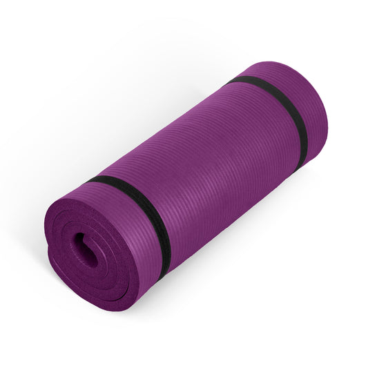 1" Extra Thick Yoga Mat (Wine)
