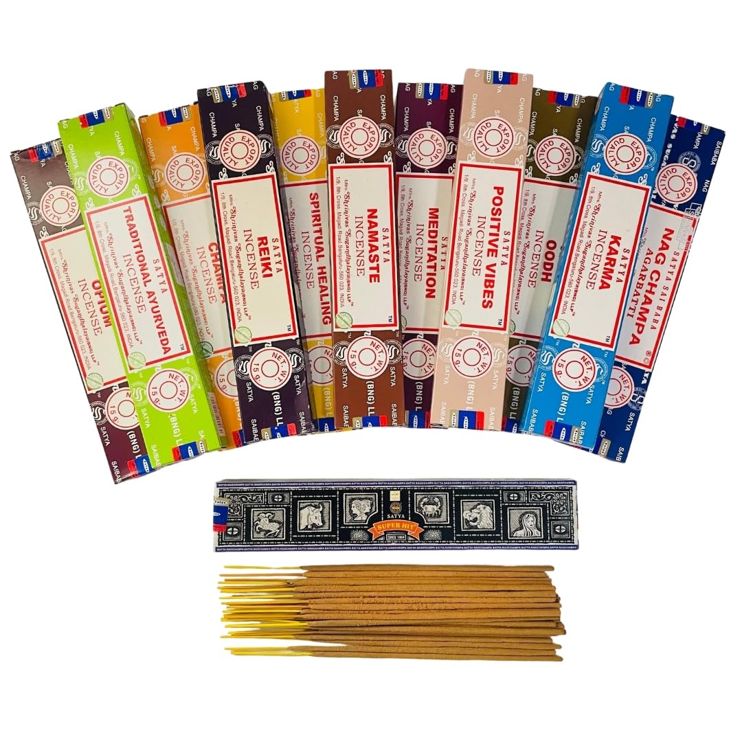 Satya Natural Incense Sticks Assortment (Satya Set B)