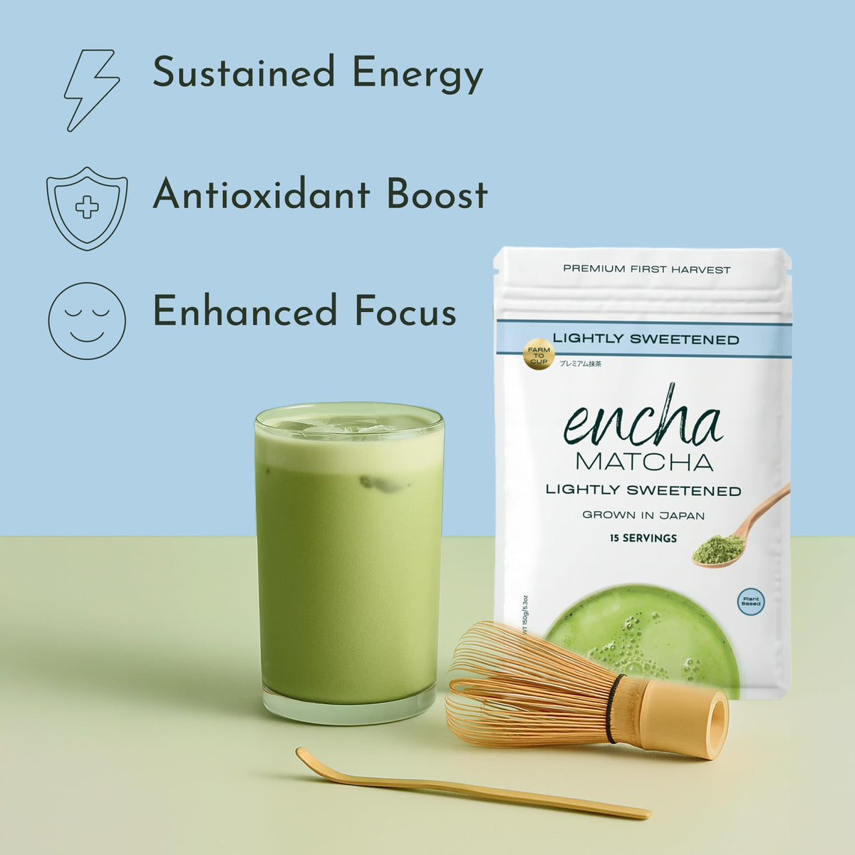 Matcha Latte Powder Sweetened (17.6 Ounce)