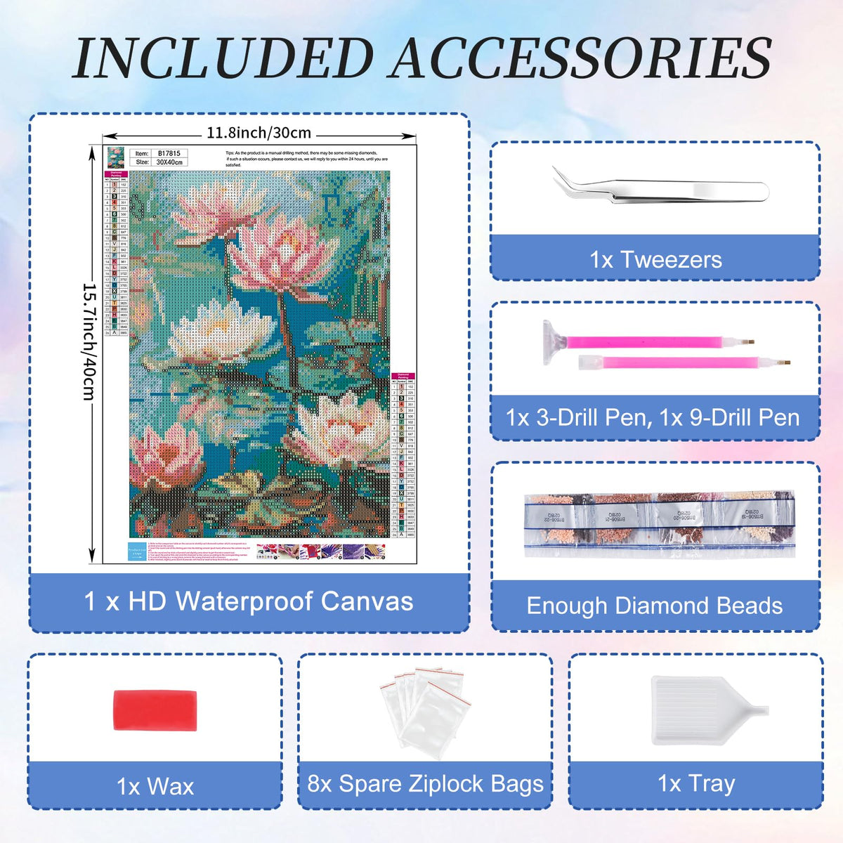 Diamond Art Kits for Adults (LBDP1P01)