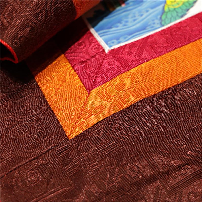 Akshobhya Thangka Tibetan Thangka Art (Akshobhya / 25.2"L x 18.5"W)