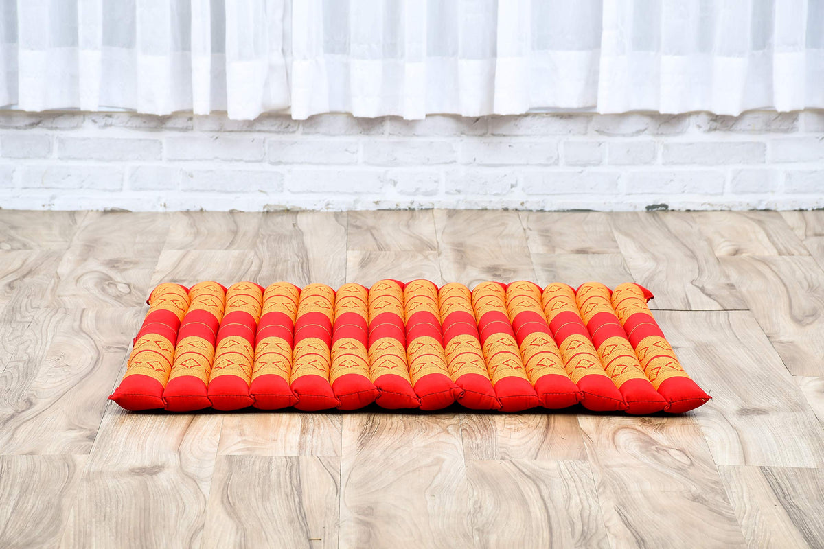 Zabuton Meditation Mat 28 x 28 inches (Sf02 - Orange)